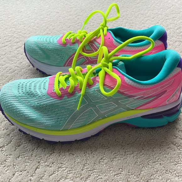 ASICS GT-2000 8 running shoes colorful bright women’s 8 - Picture 4 of 6
